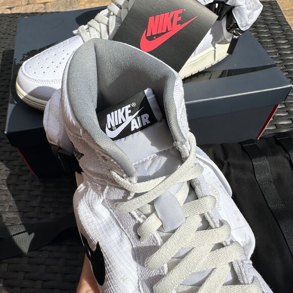 Nike Air Jordan 1 Retro Utility High Men\'s Shoes White DO8727-100 Size 11.5 main image 16
